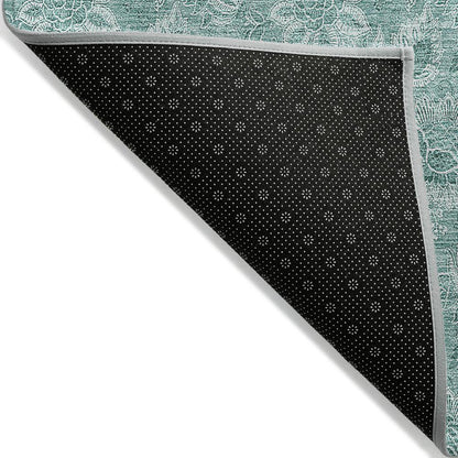 Chantille ACN662 Teal 2'6" x 3'10" Rug