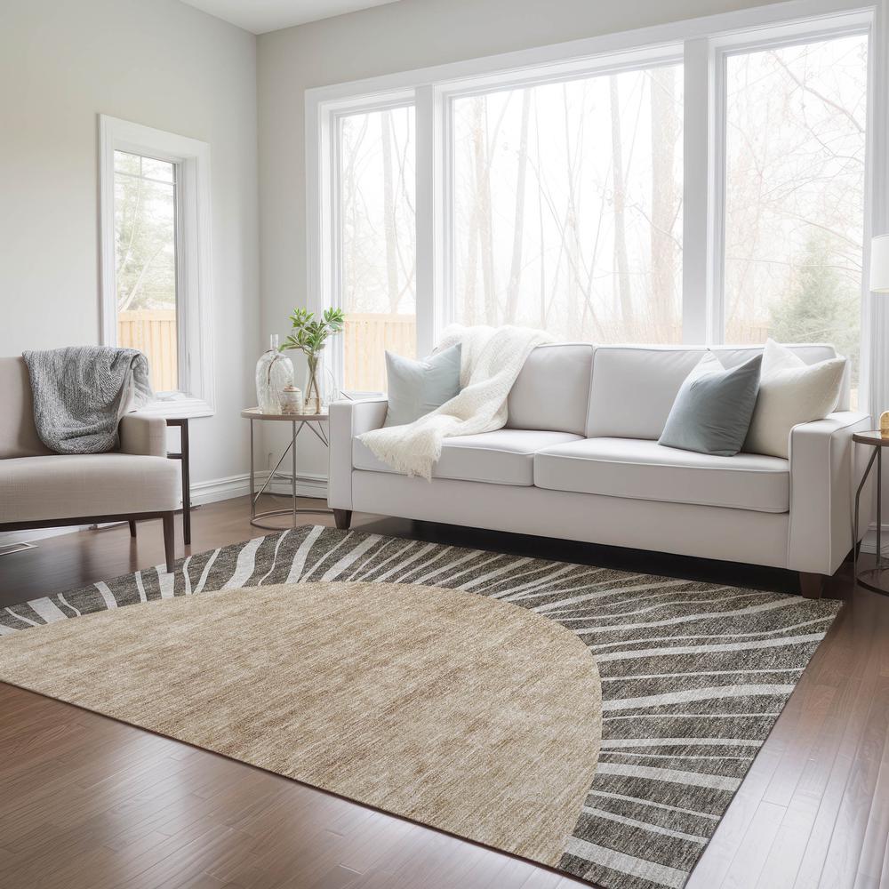Chantille ACN668 Brown 5' x 7'6" Rug
