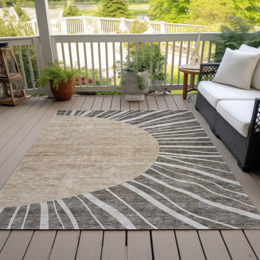 Chantille ACN668 Brown 5' x 7'6" Rug