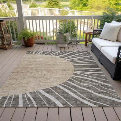 Chantille ACN668 Brown 5' x 7'6" Rug