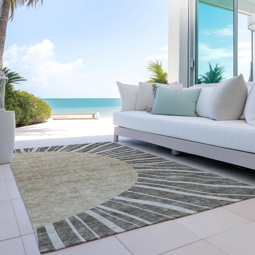 Chantille ACN668 Brown 5' x 7'6" Rug