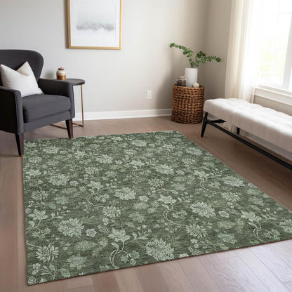 Chantille ACN680 Green 5' x 7'6" Rug