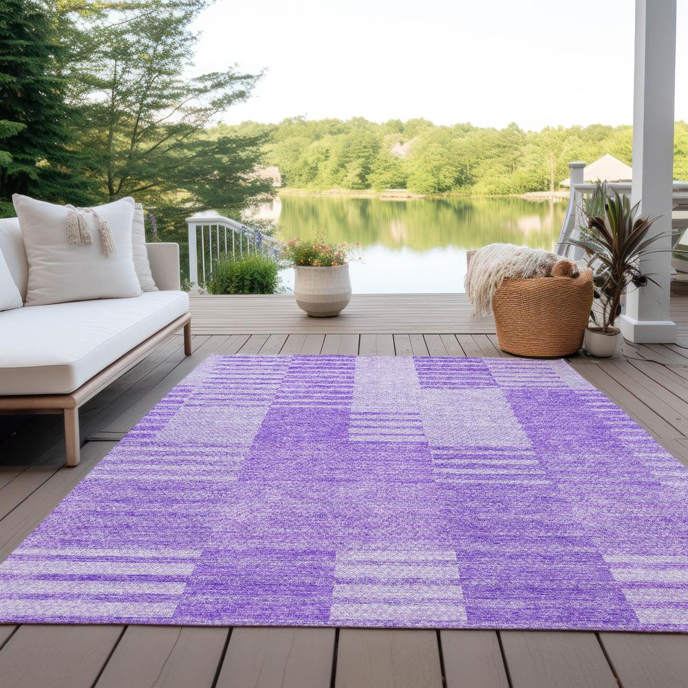 Chantille ACN686 Purple 5' x 7'6" Rug