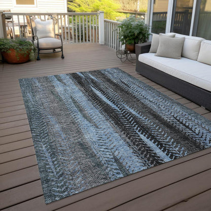 Chantille ACN693 Blue 5' x 7'6" Rug
