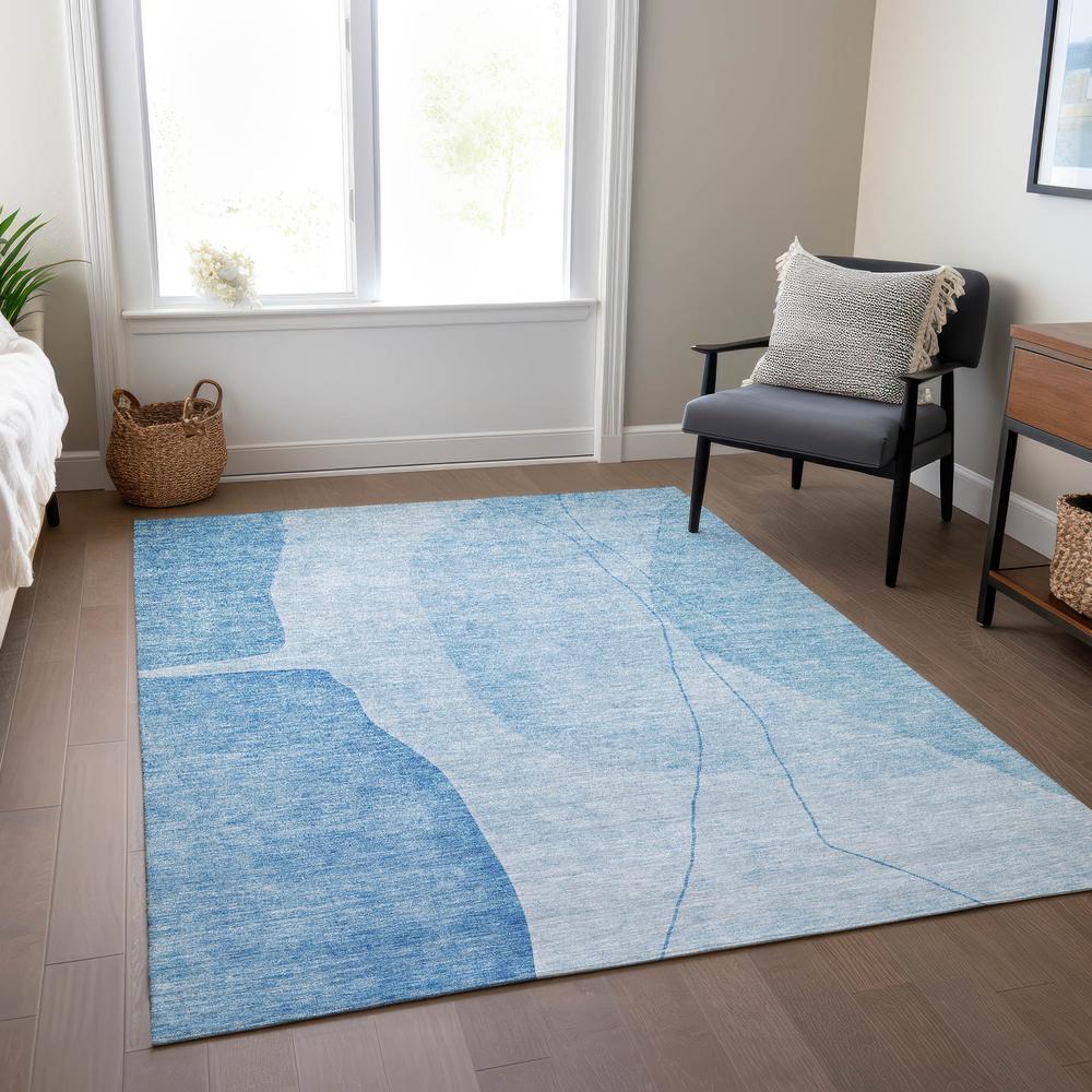 Chantille ACN696 Blue 5' x 7'6" Rug