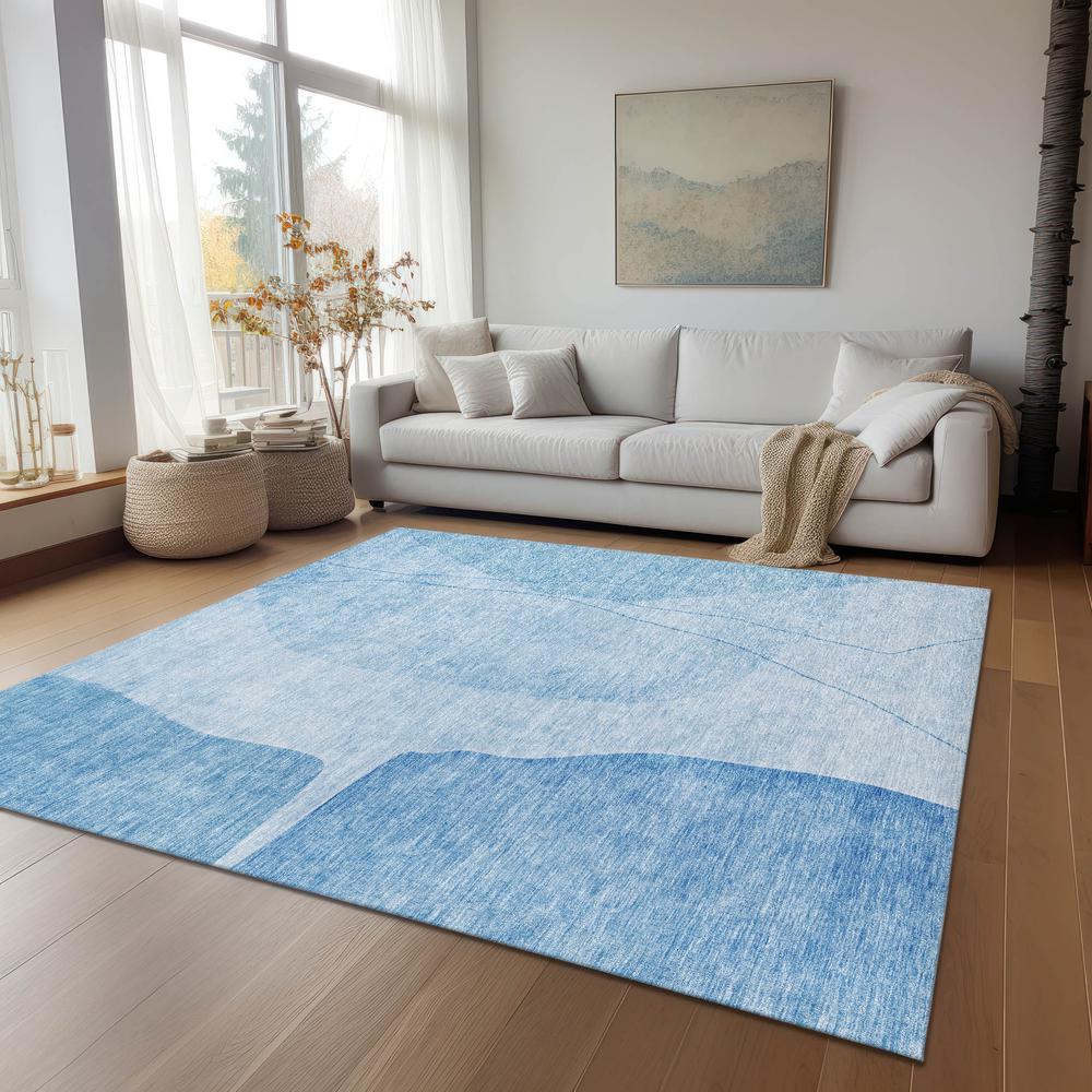 Chantille ACN696 Blue 5' x 7'6" Rug