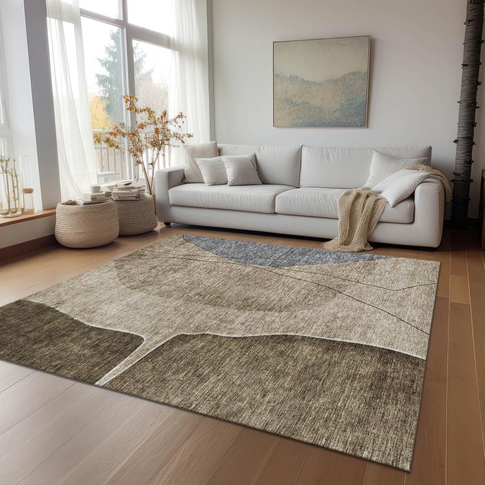 Chantille ACN696 Brown 5' x 7'6" Rug