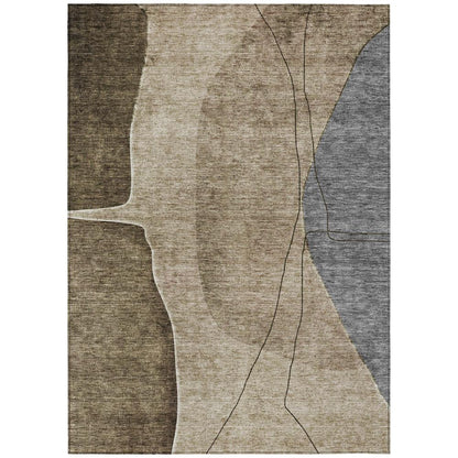 Chantille ACN696 Brown 5' x 7'6" Rug