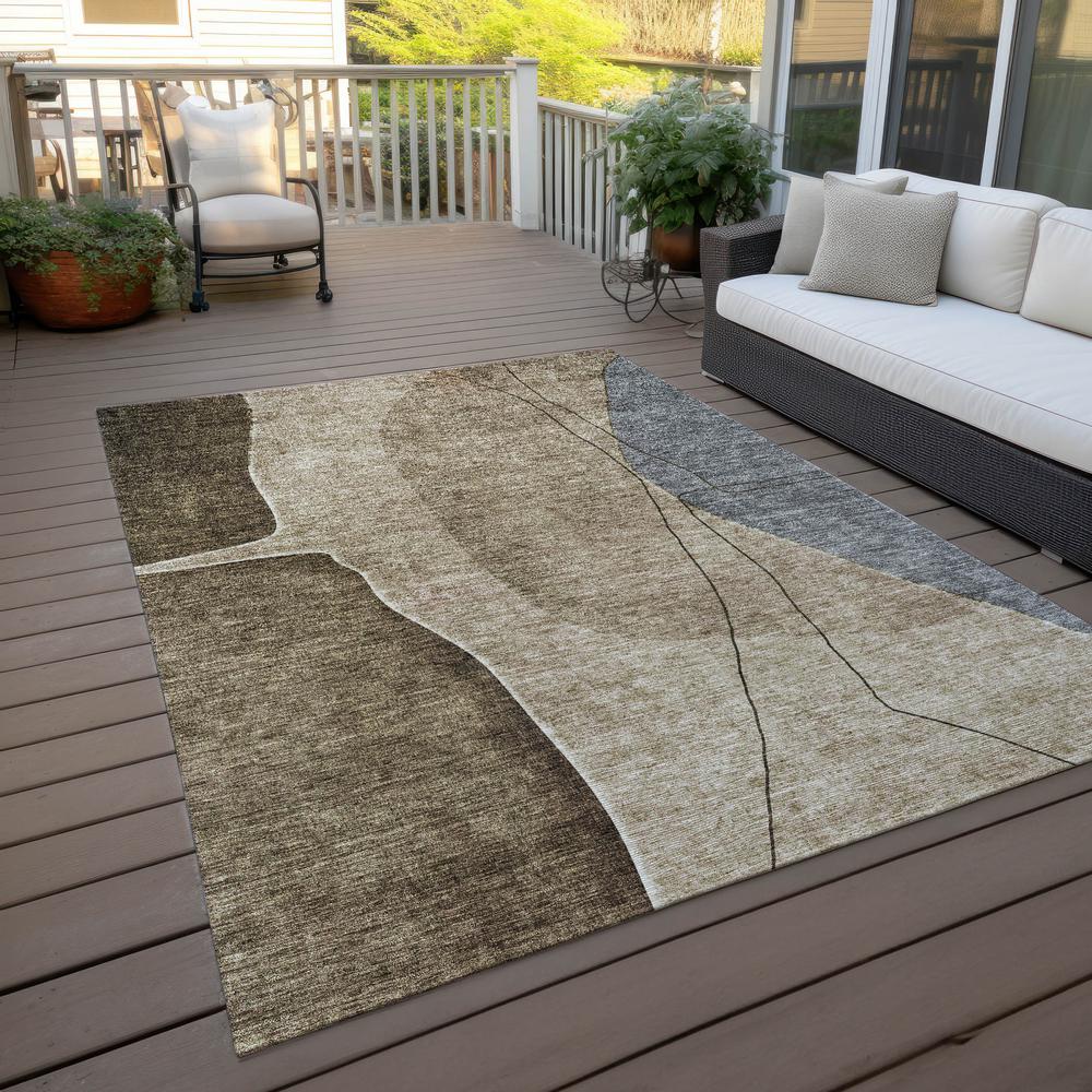 Chantille ACN696 Brown 5' x 7'6" Rug