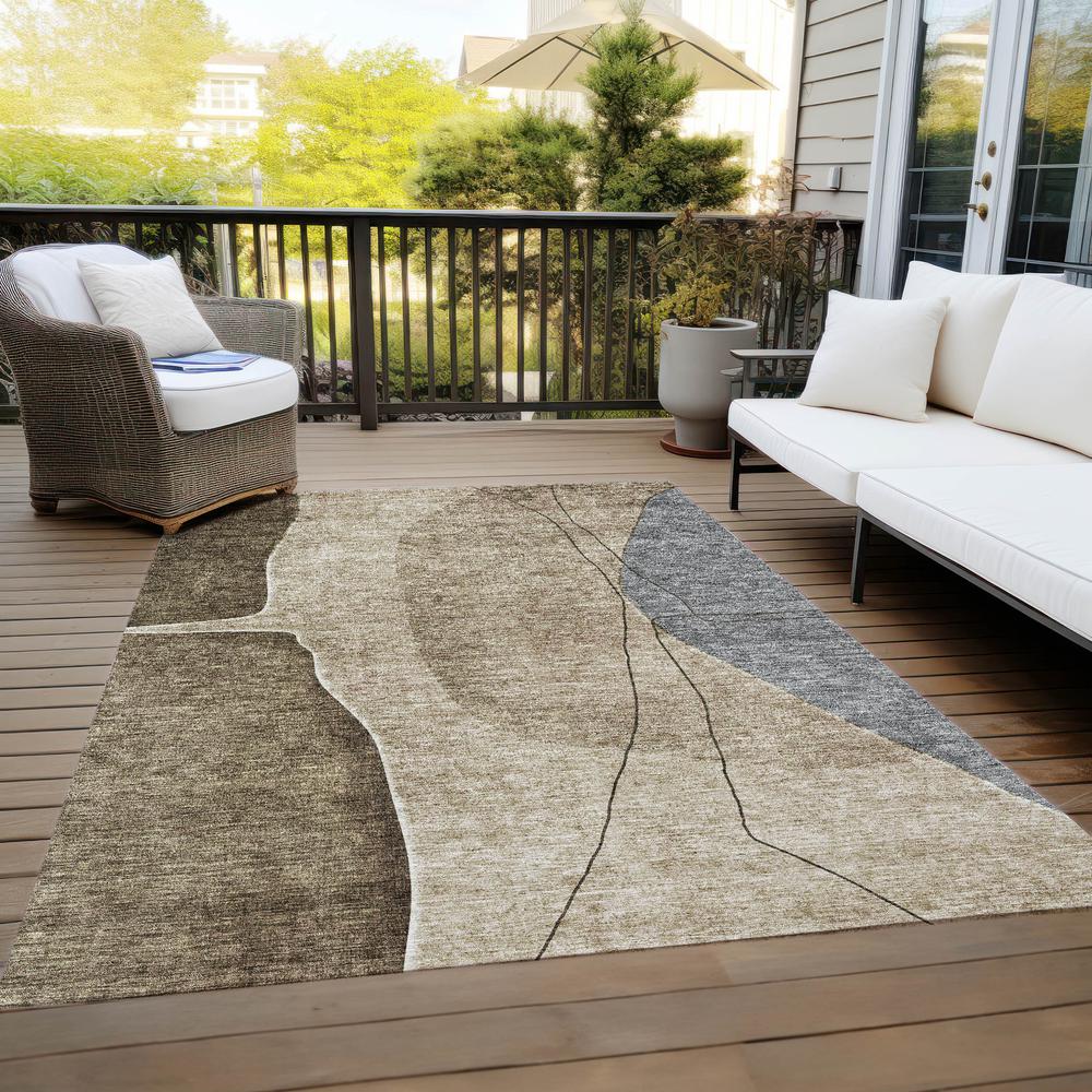 Chantille ACN696 Brown 5' x 7'6" Rug
