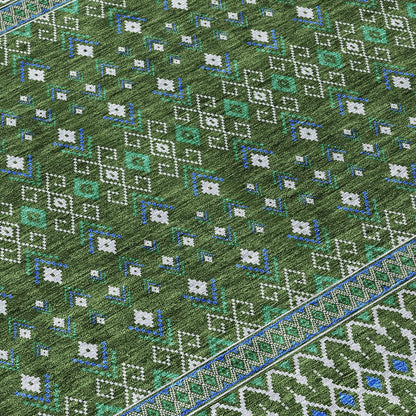 Chantille ACN708 Green 2'6" x 3'10" Rug