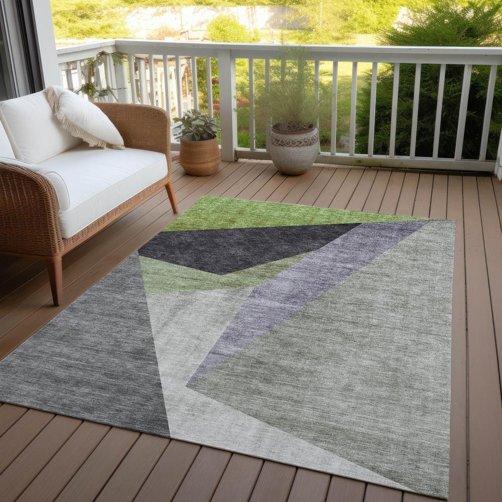 Chantille ACN716 Green 5' x 7'6" Rug