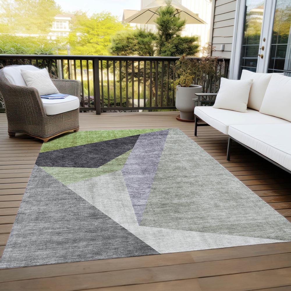 Chantille ACN716 Green 5' x 7'6" Rug