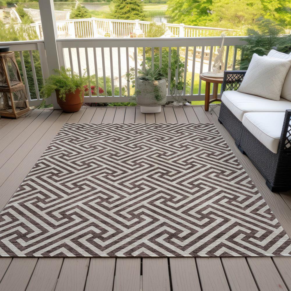 Chantille ACN731 Brown 5' x 7'6" Rug