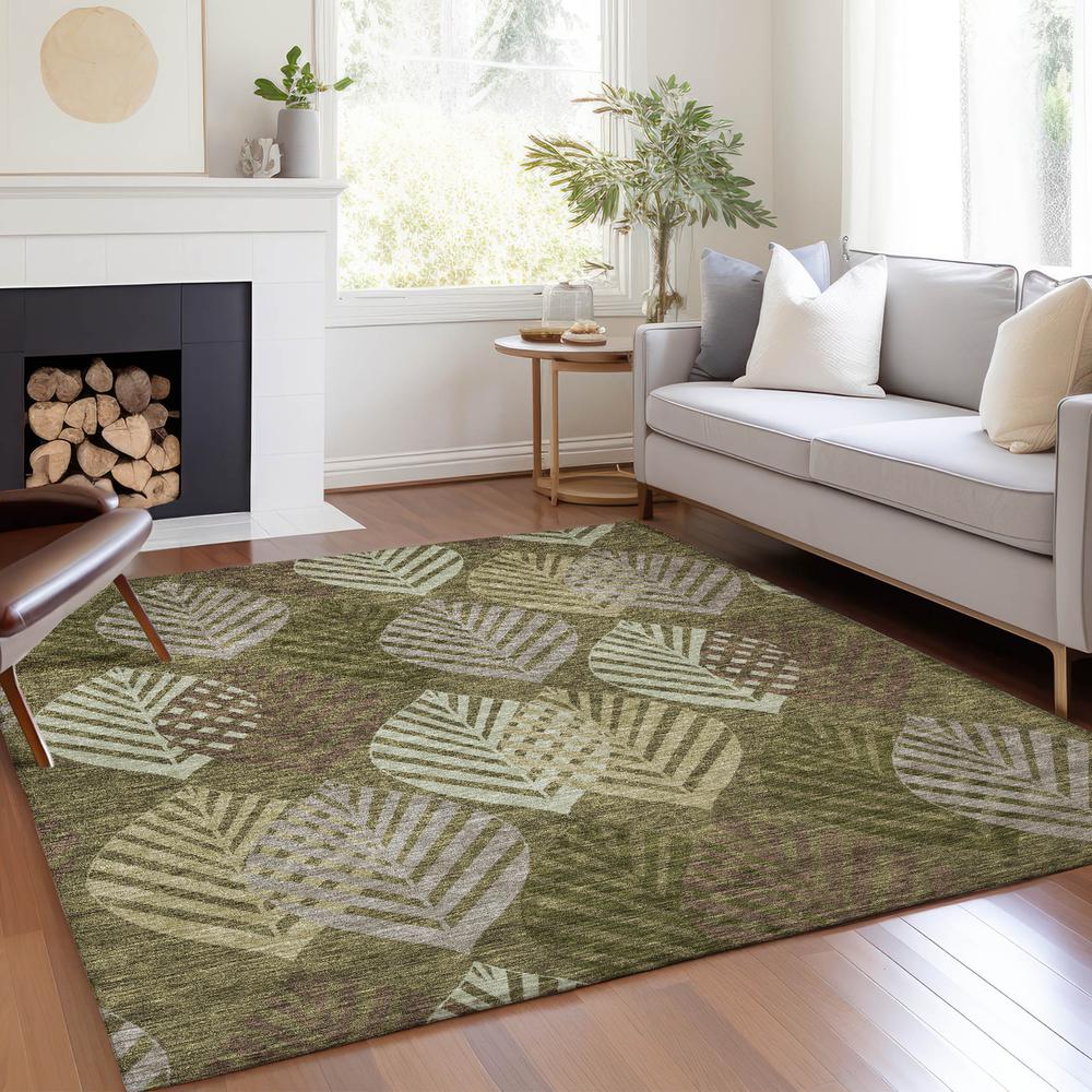 Chantille ACN744 Green 5' x 7'6" Rug