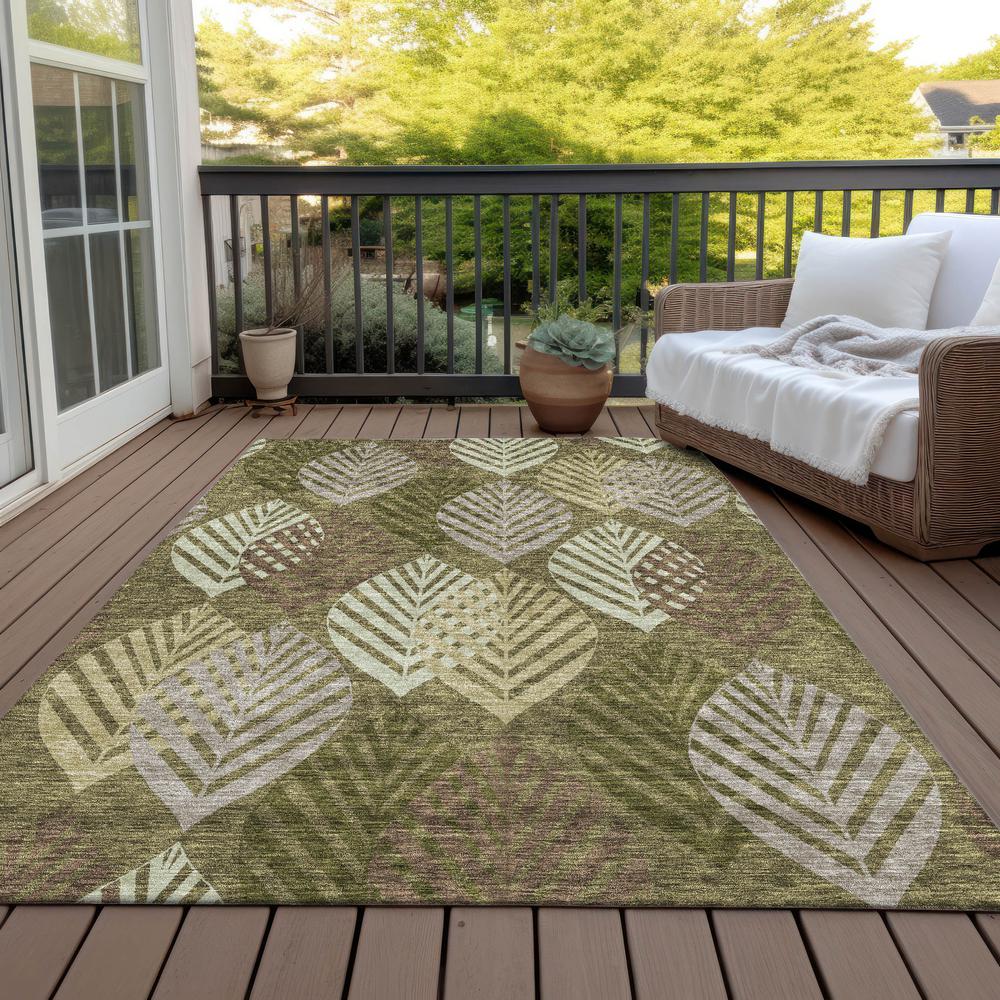 Chantille ACN744 Green 5' x 7'6" Rug