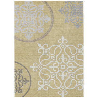 Chantille ACN874 Gold 5' x 7'6" Rug