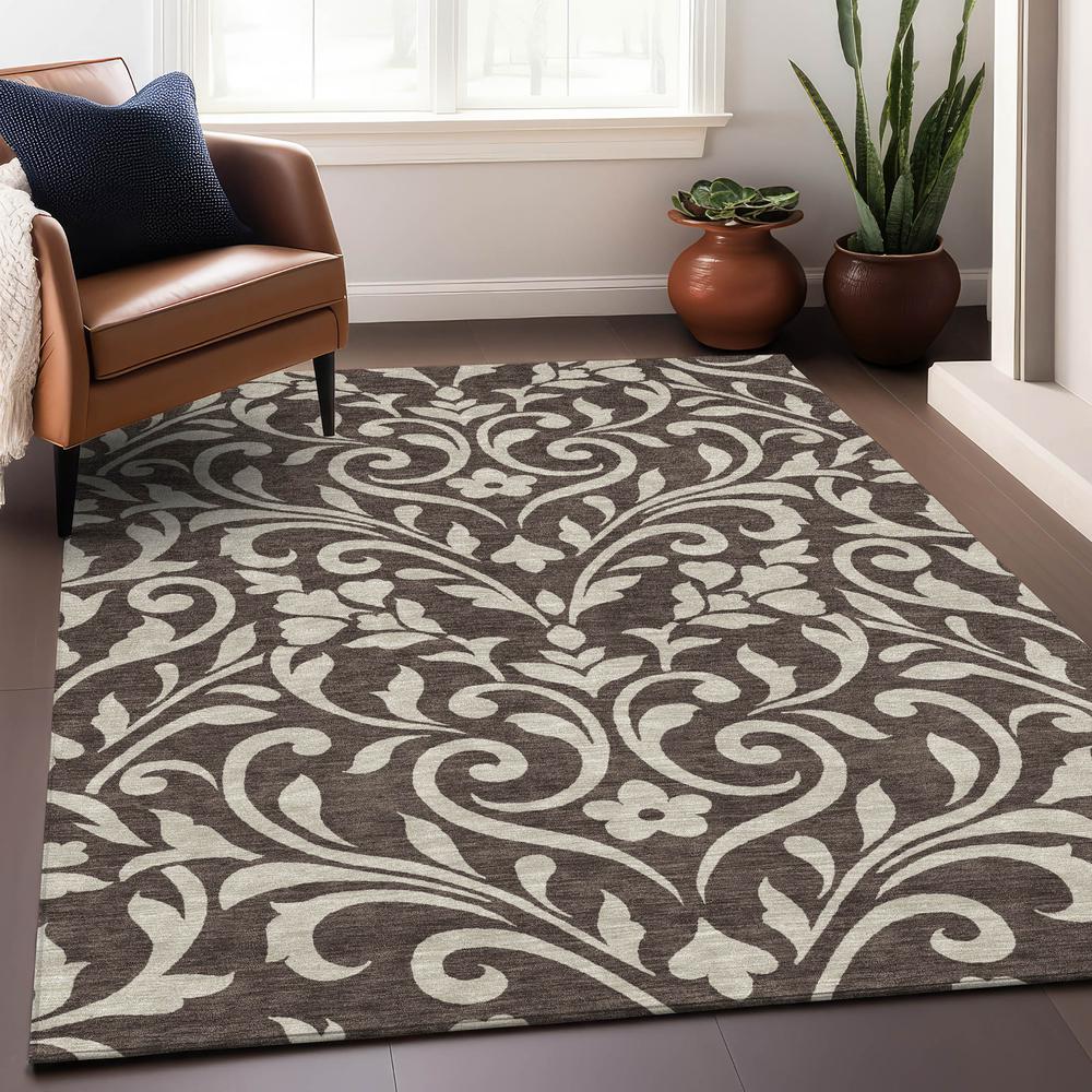 Chantille ACN875 Brown 5' x 7'6" Rug