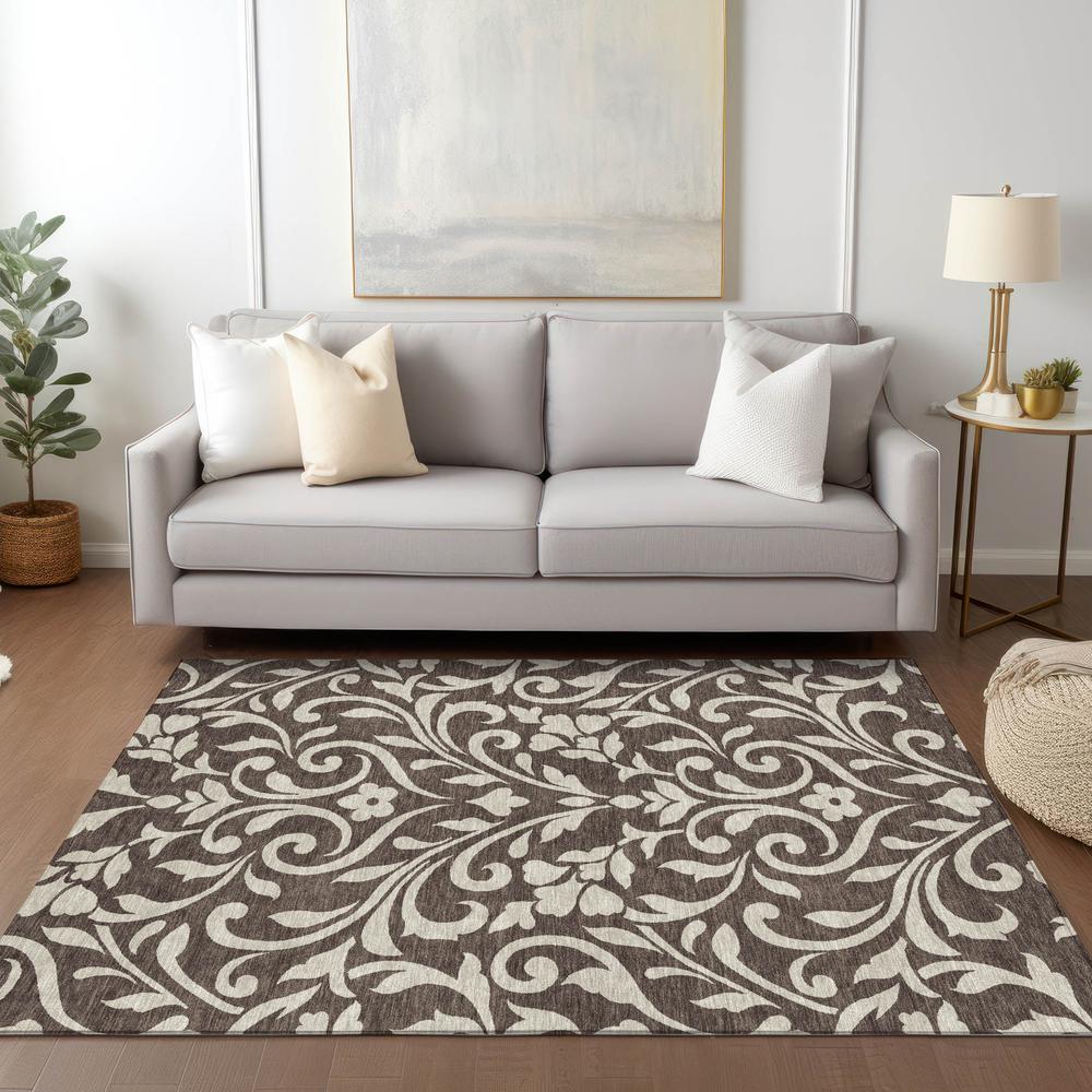 Chantille ACN875 Brown 5' x 7'6" Rug