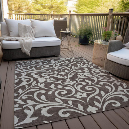 Chantille ACN875 Brown 5' x 7'6" Rug