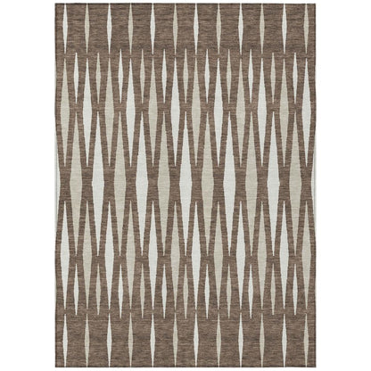Chantille ACN881 Brown 5' x 7'6" Rug