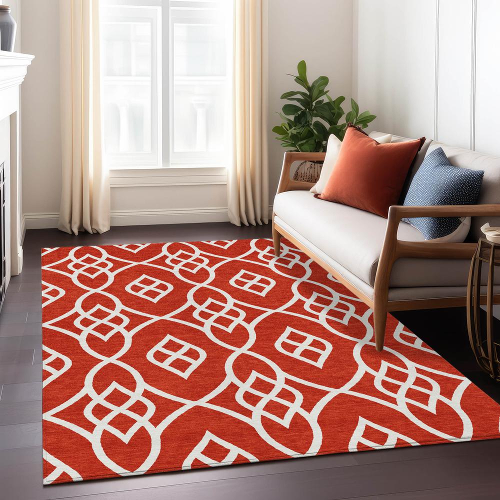Chantille ACN884 Red 5' x 7'6" Rug