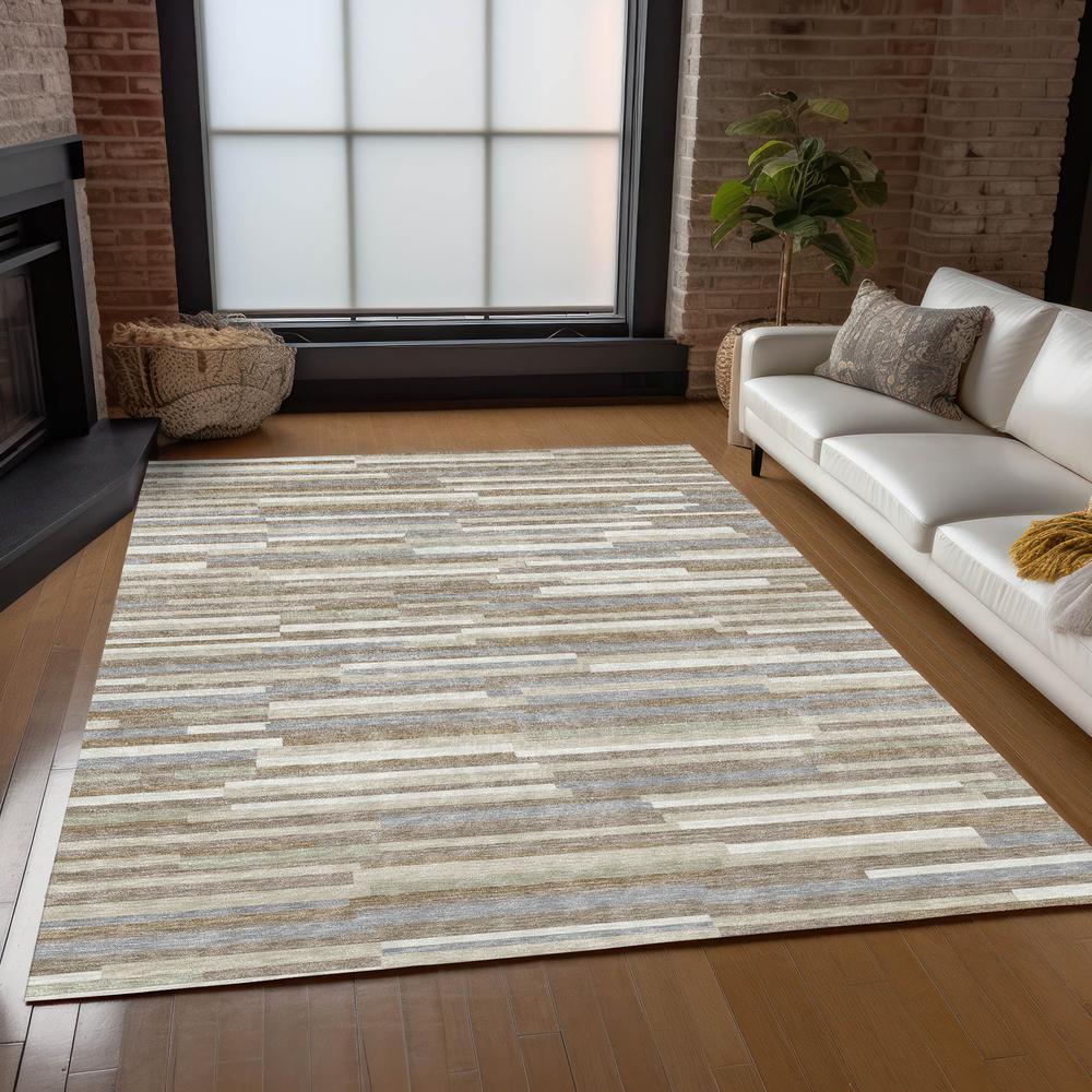 Chantille ACN894 Brown 5' x 7'6" Rug