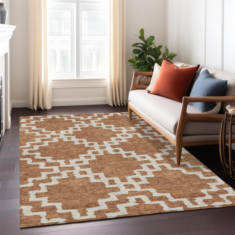 Chantille ACN902 Orange 5' x 7'6" Rug