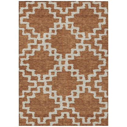 Chantille ACN902 Orange 5' x 7'6" Rug