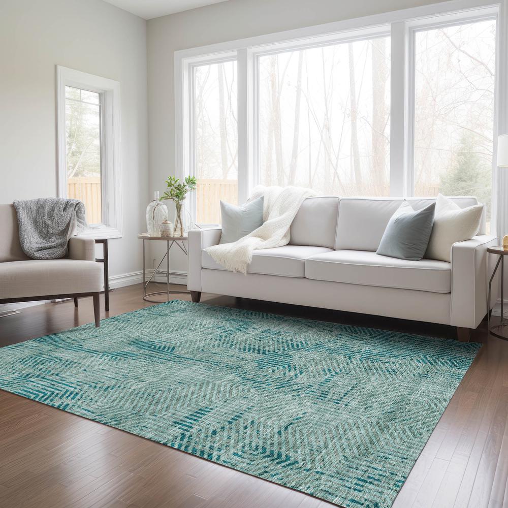 Chantille ACN912 Teal 5' x 7'6" Rug