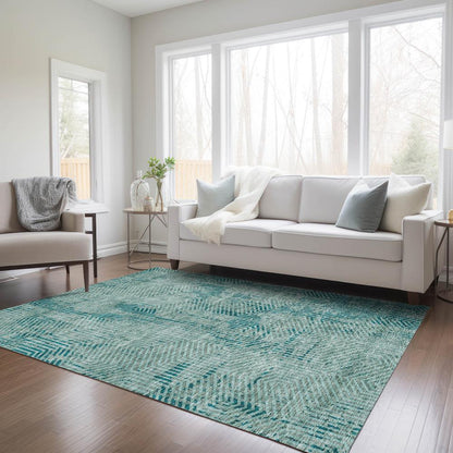 Chantille ACN912 Teal 5' x 7'6" Rug
