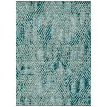 Chantille ACN912 Teal 5' x 7'6" Rug