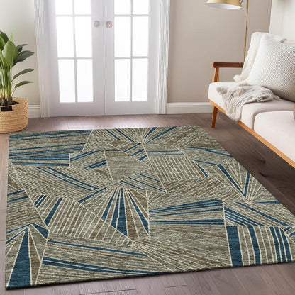 Chantille ACN915 Brown 5' x 7'6" Rug