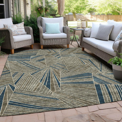 Chantille ACN915 Brown 5' x 7'6" Rug