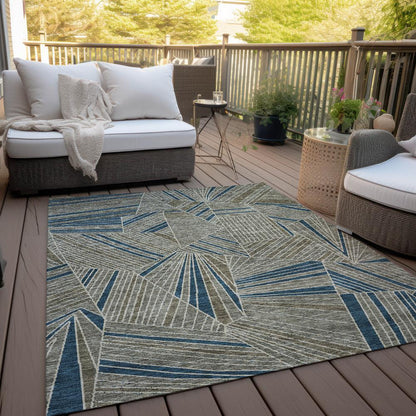 Chantille ACN915 Brown 5' x 7'6" Rug