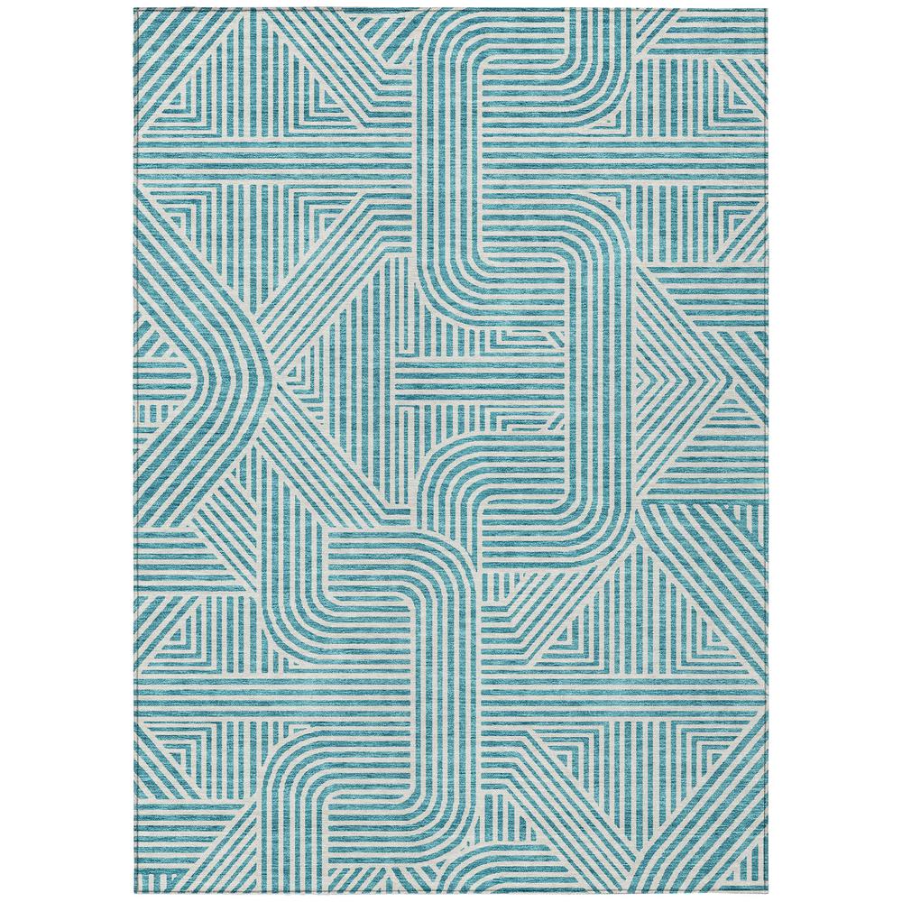 Chantille ACN917 Teal 5' x 7'6" Rug
