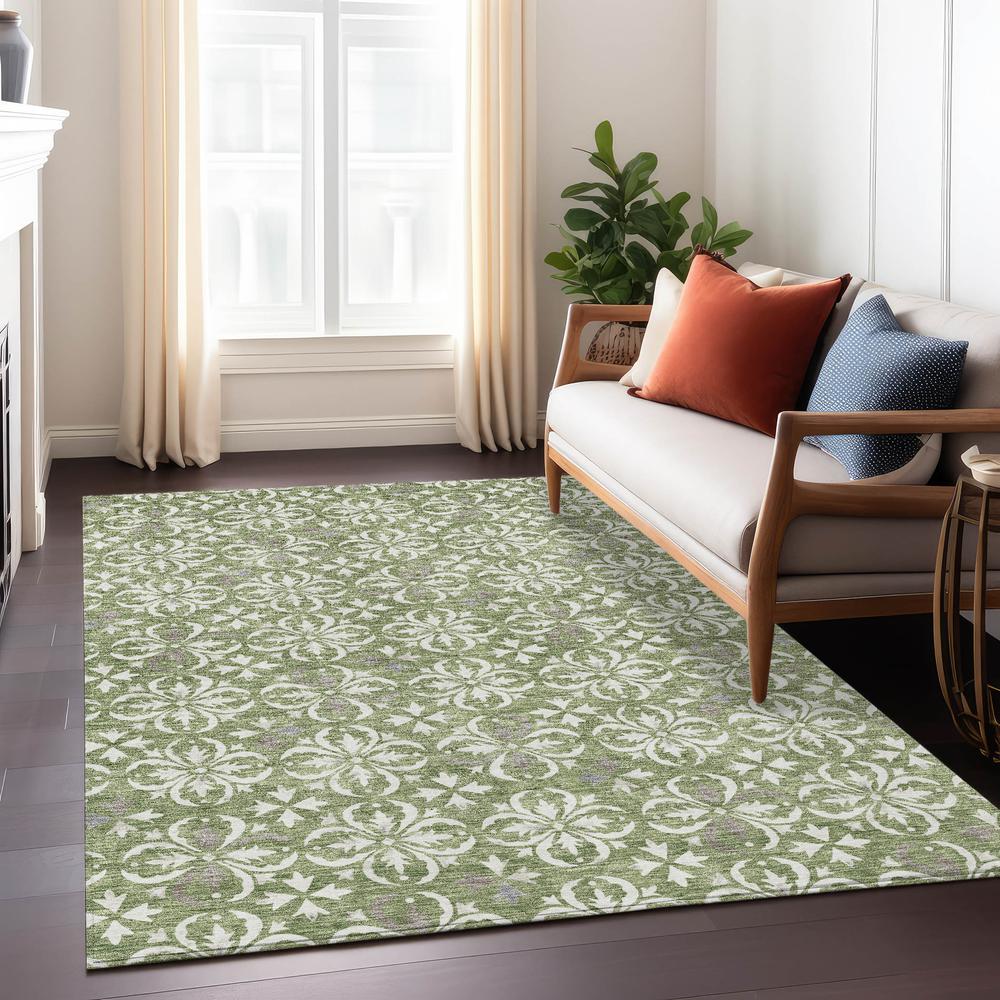 Chantille ACN930 Green 5' x 7'6" Rug