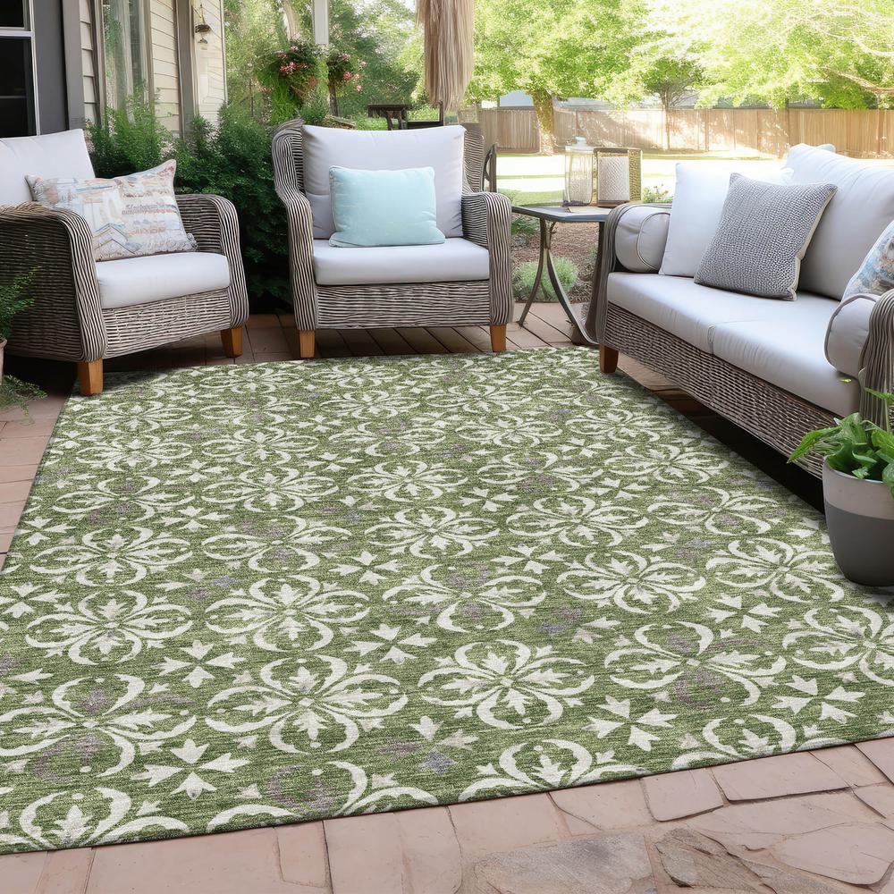 Chantille ACN930 Green 5' x 7'6" Rug