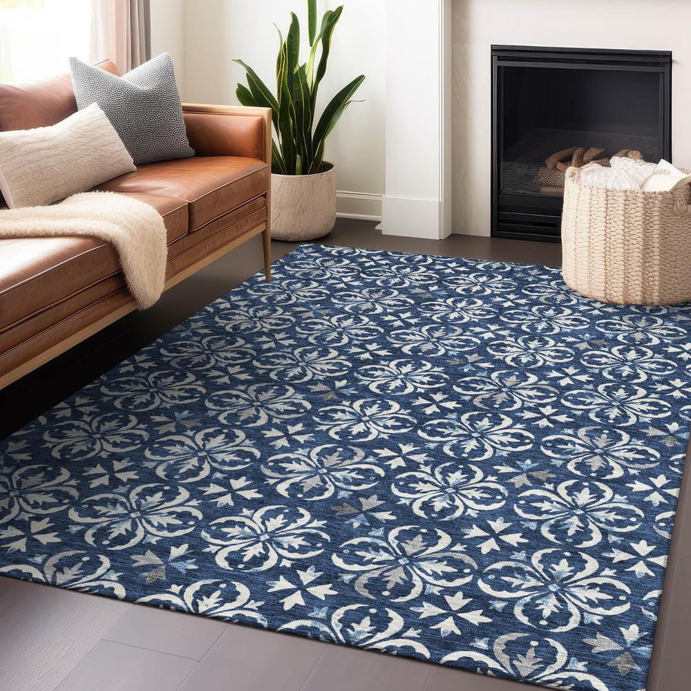 Chantille ACN930 Blue 5' x 7'6" Rug