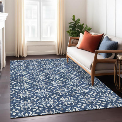 Chantille ACN930 Blue 5' x 7'6" Rug