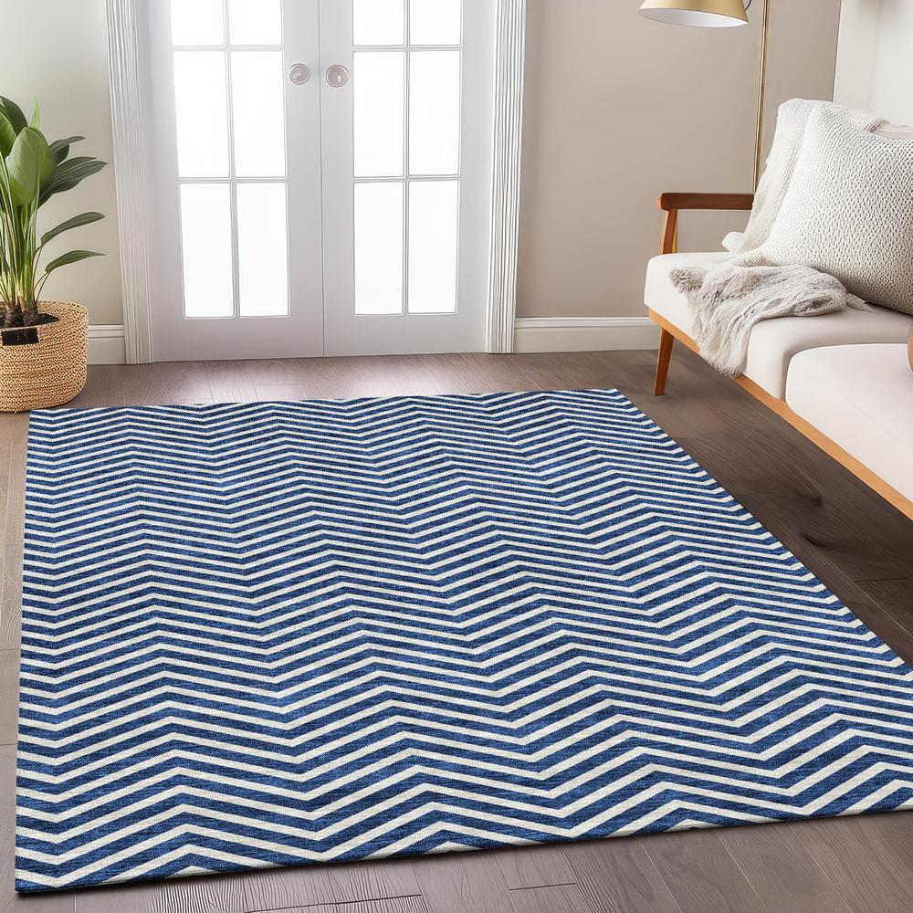 Chantille ACN934 Blue 5' x 7'6" Rug