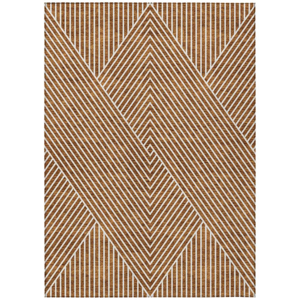 Chantille ACN937 Orange 5' x 7'6" Rug