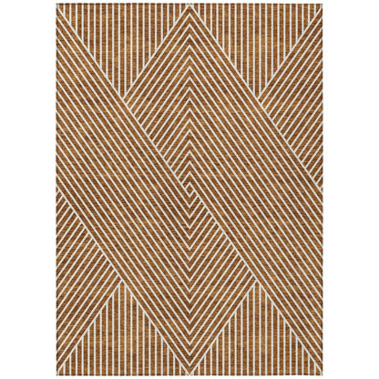 Chantille ACN937 Orange 5' x 7'6" Rug