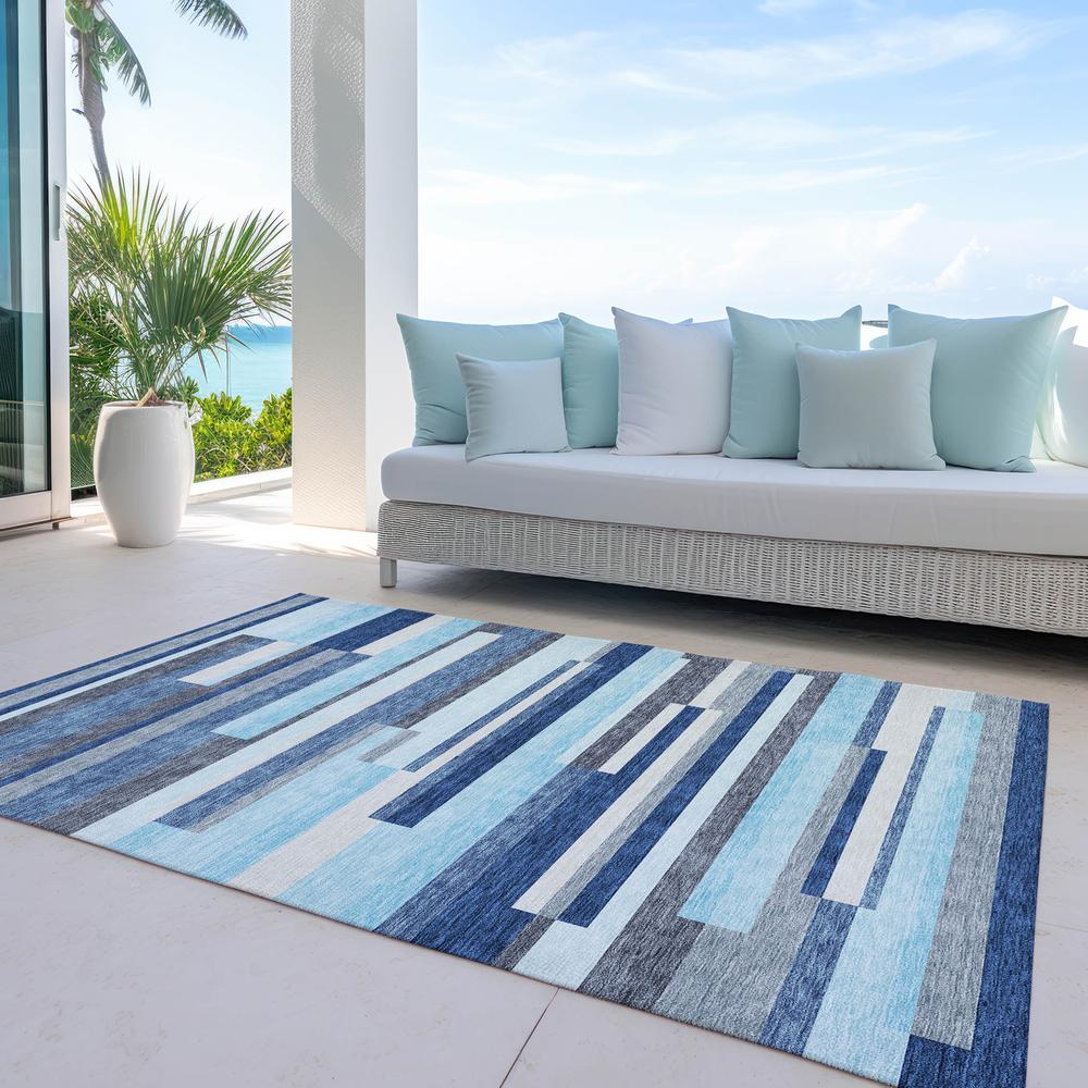 Chantille ACN956 Blue 5' x 7'6" Rug
