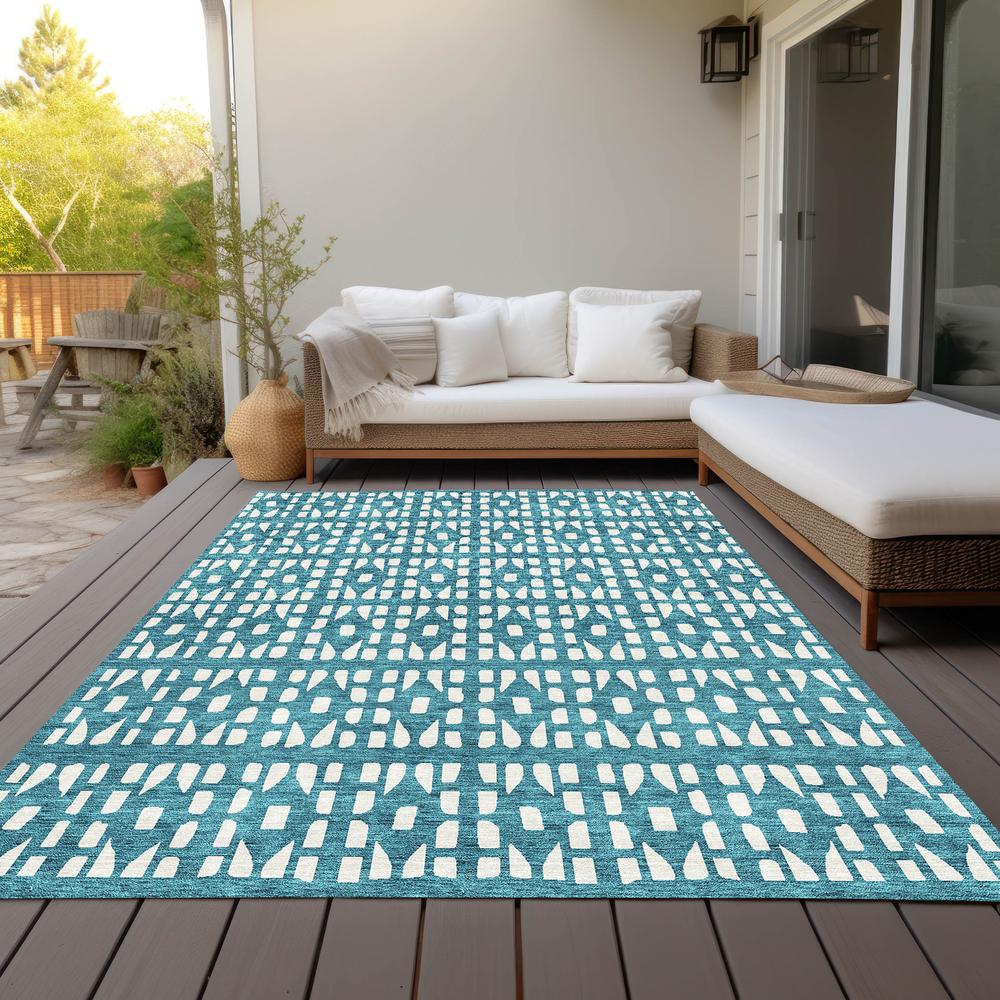 Chantille ACN963 Teal 5' x 7'6" Rug