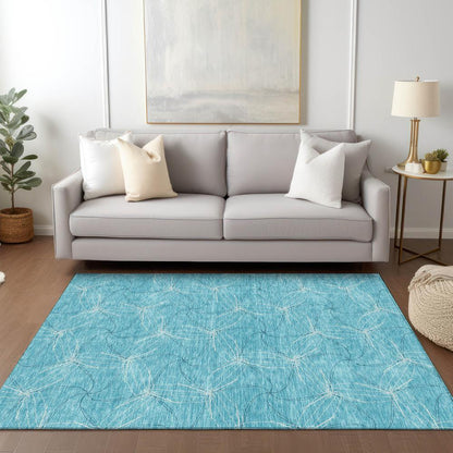 Chantille ACN968 Teal 5' x 7'6" Rug