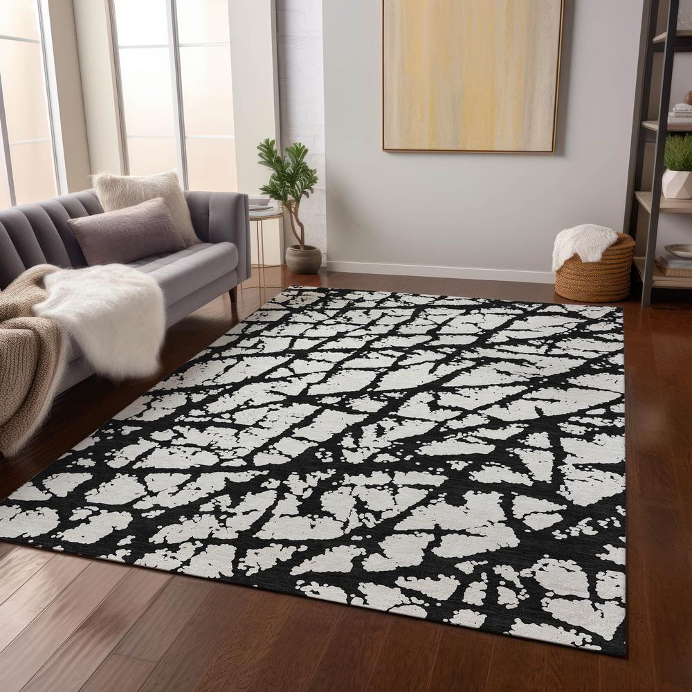 Chantille ACN972 Black 5' x 7'6" Rug