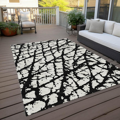 Chantille ACN972 Black 5' x 7'6" Rug