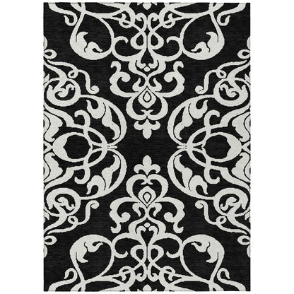 Chantille ACN973 Black 5' x 7'6" Rug