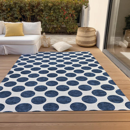 Chantille ACN980 Blue 5' x 7'6" Rug